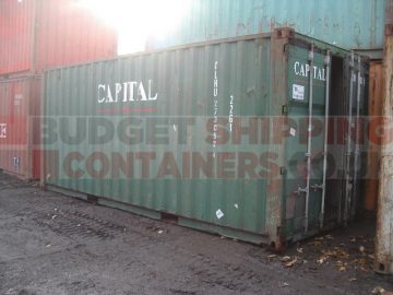 20ft used shipping container in Green, ex Capital leasing fleet