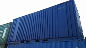 Example of a neutralised shipping container