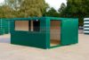 Linked kiosk and insulated store