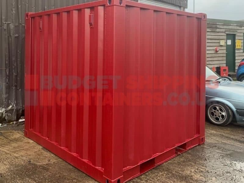 red 8ft storage container for Costa coffee