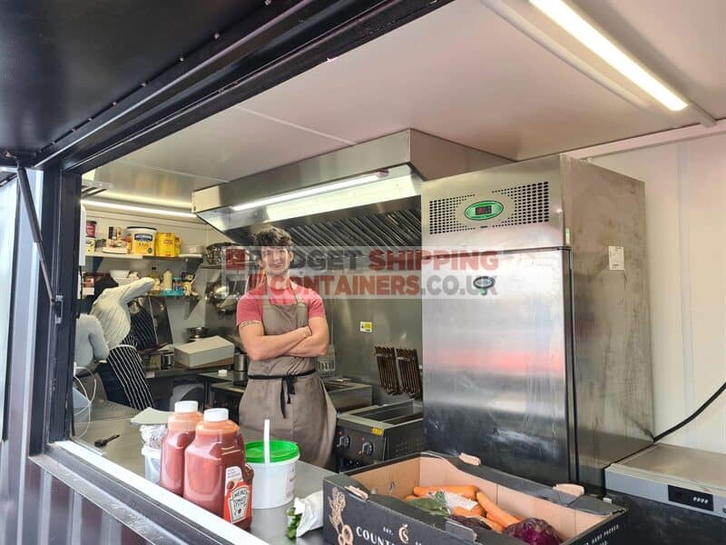 Shipping Container Street Food Bar