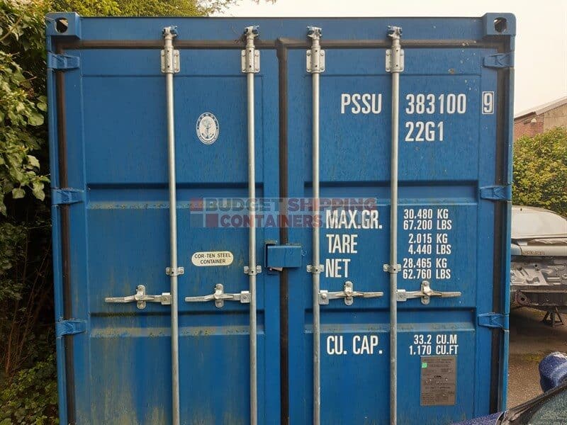 doro view of a 3 year old shipping container