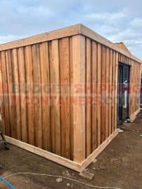 Exterior of 20ft Garden Room Container