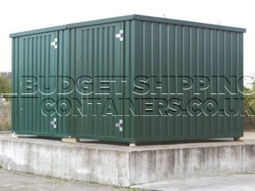 linked flat pack storage double wide