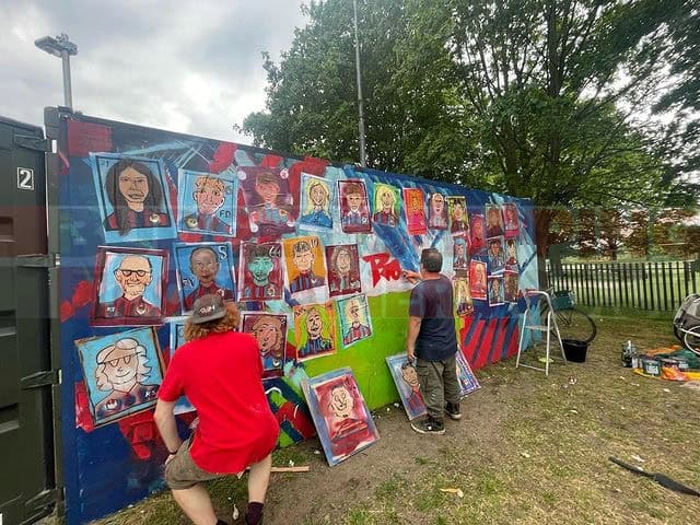 shipping container painting