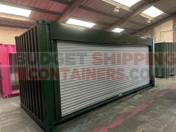 20ft roller shutter container
