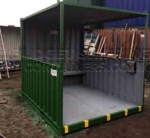 Shipping Container Smoking Shelter