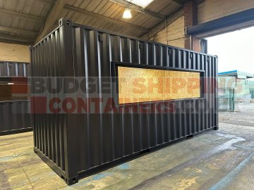 Shipping Container DJ Booth / AV Booth