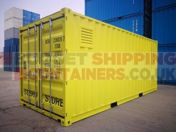 20ft COSHH Store (One Trip / New) Manchester