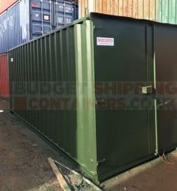 Refurbished 20ft Shipping Contianer Green