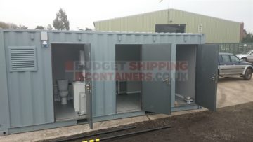 Welfare units for local construction company