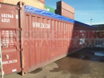 40ft used open top shipping container 