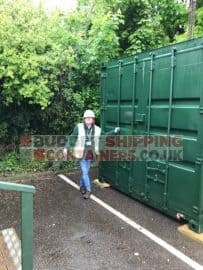 Container on site
